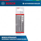 Bosch Straight, Reversible Tungsten Carbide Blades